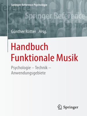 cover image of Handbuch Funktionale Musik